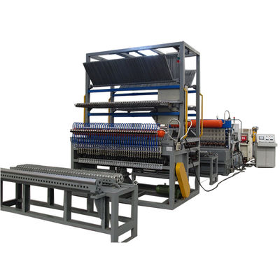 স্টিল 220V তারের জাল জাল Machineালাই মেশিন LCD টাচ স্ক্রিন শক্তিশালী
