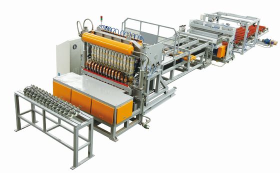 স্পেসিং প্রোগ্রামিং কন্ট্রোল মেশ ওয়েল্ডিং মেশিন 220v